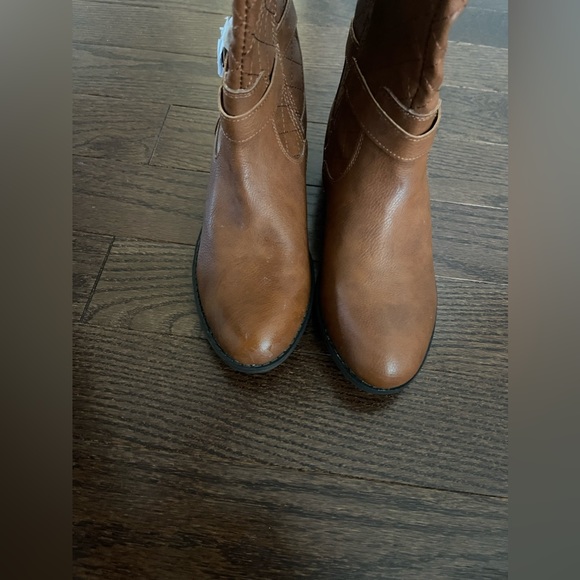 St. John's Bay Womens Duluth Block Heel Riding Boots Size 9 - Picture 7 of 10